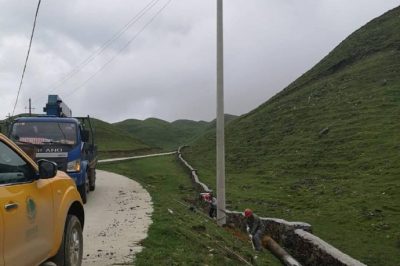 國網城步供電公司南山供電所：利用周末開展10KV南長線集中檢修