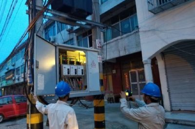 淮安供電營業(yè)部對轄區(qū)內(nèi)負(fù)載較大的62臺重點配變逐一進行“體檢”