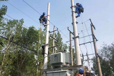 50千伏安變壓器更換為400千伏安變壓器，保障居民清涼度夏