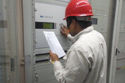 110千伏松木塘風電間隔工程提前兩天送電