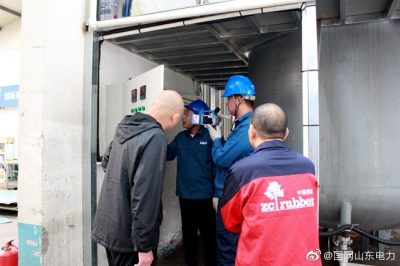 高唐縣供電公司排查企業(yè)用電設(shè)備