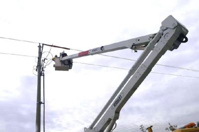 開發(fā)區(qū)小朱堡村新安裝1臺(tái)200千伏安變壓器