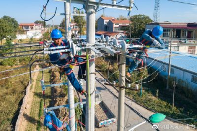 牛屯鎮(zhèn)雙獅村設(shè)備升級和線路改造