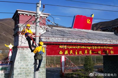 10千伏澤廣線37號(hào)桿實(shí)施帶電更換絕緣子