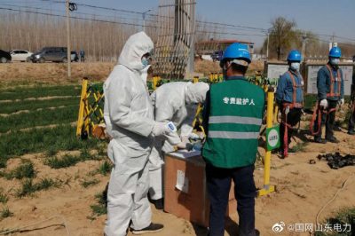 聊城冠縣垃圾焚燒電廠35千伏送出工程復(fù)工