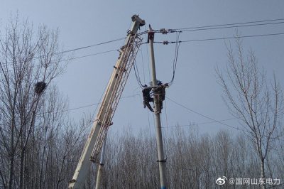 陽(yáng)春三月檢修忙 拆舊換新強(qiáng)電網(wǎng)