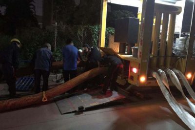 東莞市政企聯(lián)動 助力防汛抗洪