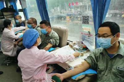 病毒無情，電力公司無償獻血傳遞愛