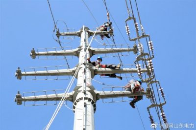 榮成市供電公司對(duì)35千伏廠古線進(jìn)行線路遷移改造