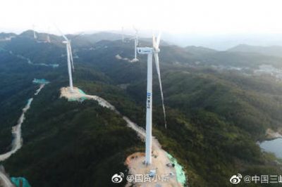 三峽新能源在閩首個陸上風(fēng)電場機組全部并網(wǎng)