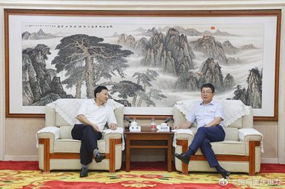 陳連凱會見大唐重慶分公司負責人