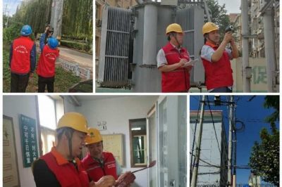 多所中小學(xué)重點(diǎn)區(qū)域和路段進(jìn)行供電設(shè)備特巡