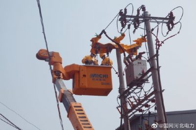 景鎮(zhèn)線5615路分支進行帶點作業(yè)安裝PK擔(dān)