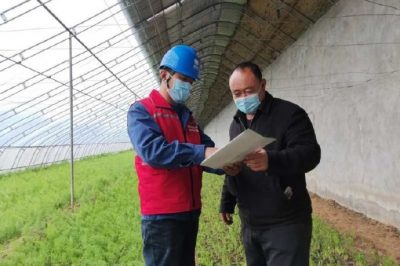 安全用電進(jìn)大棚，助力農(nóng)戶穩(wěn)增收