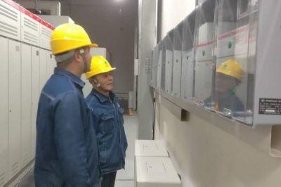 對轄區(qū)中華世紀(jì)城延長石油小區(qū)的配電室進(jìn)行核查