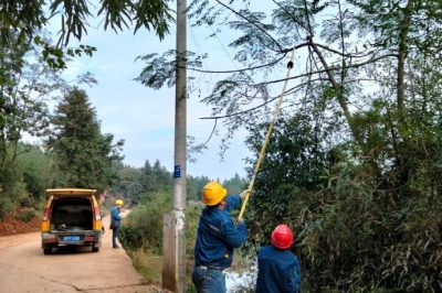 10千伏貫沖線進(jìn)行巡視工作