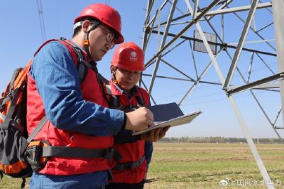 在廠清I線N95塔位排查線路缺陷