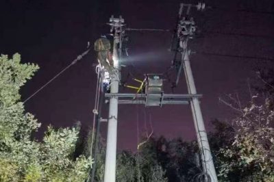 連夜搶修保供暖，心系百姓早供電