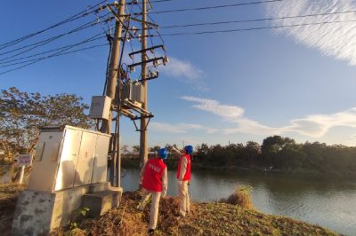 對(duì)全鎮(zhèn)管轄范圍內(nèi)配電線路、設(shè)備開展巡視檢查