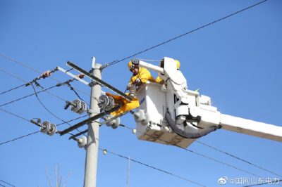 對10千伏東園線西二村支線9號桿裸鋁線安全隱患及時帶電消除