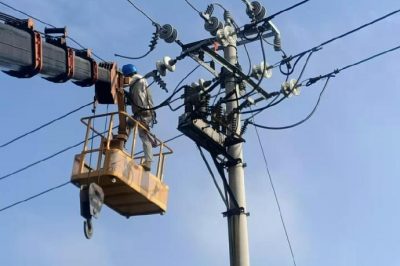 對10千伏微八線進行升級改造